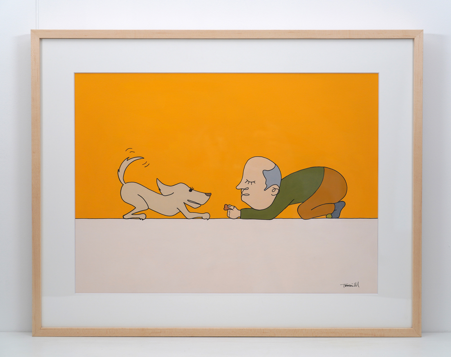 フセーおじいさんと犬 - 画像 (2)