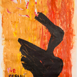 I've dreamt of being a white, painting ©Tomomi maruyama