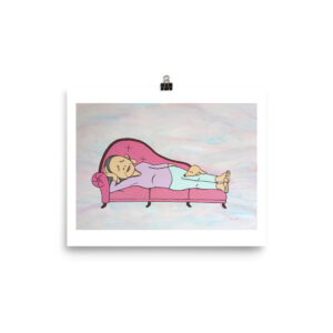 涅槃像と狛犬 / ポスター