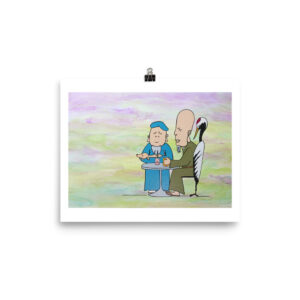 福禄寿と寿老人 / ポスター