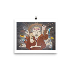 千手観音 愛犬のためならえ～んやこ～ら / ポスター