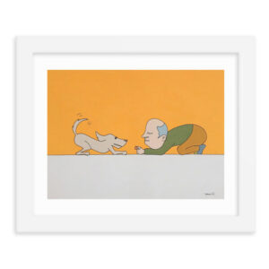 フセ/ 額入りポスター