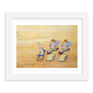 The サラスバティ―ズ/ 額入りポスター