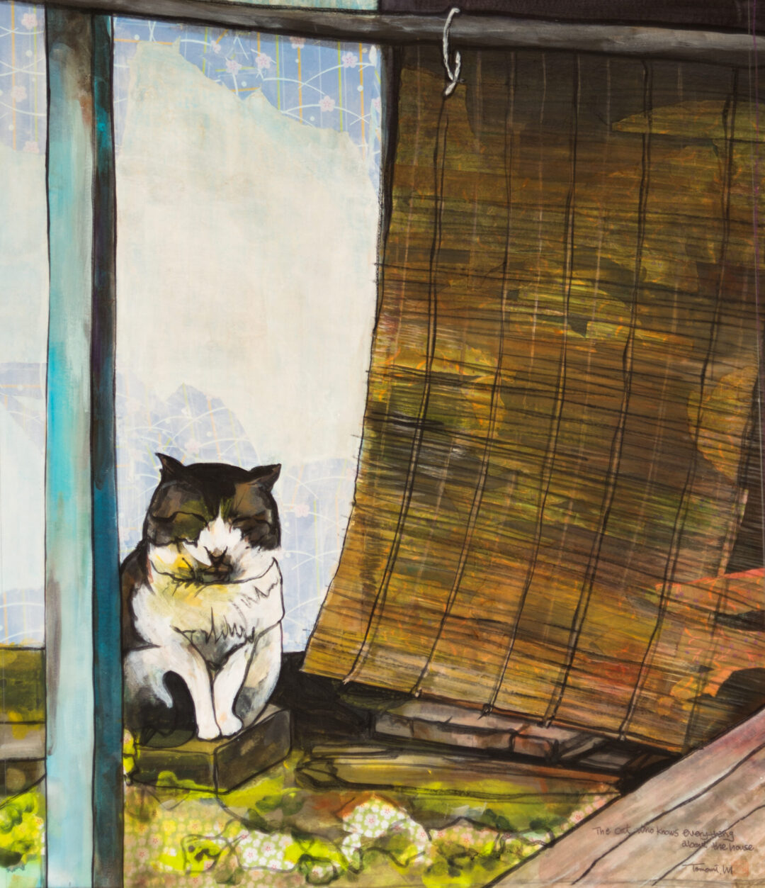 The cat who knows everything about the house.