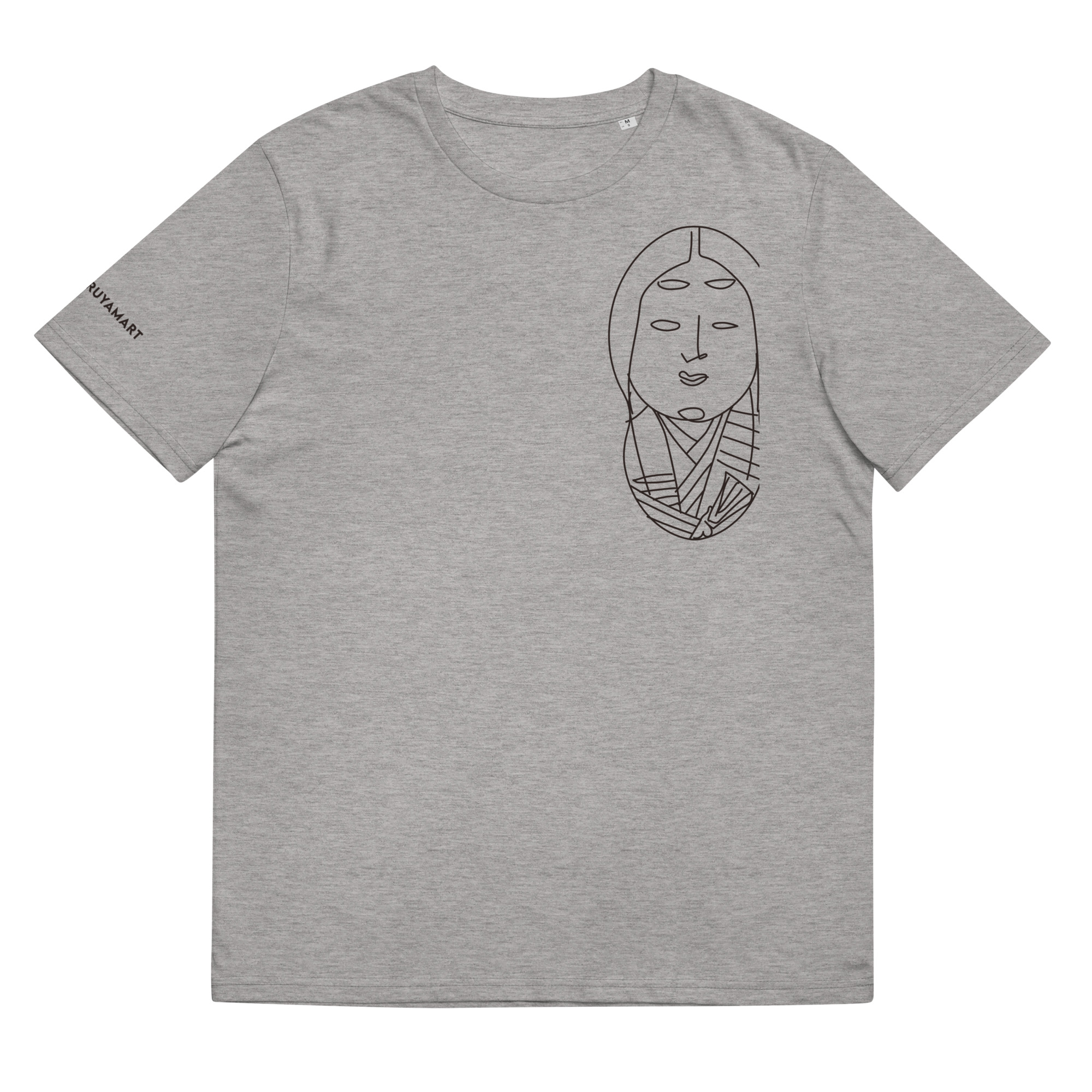 武家 打掛姿(ぶけ うちかけすがた)Tシャツ / Unisex - 画像 (3)